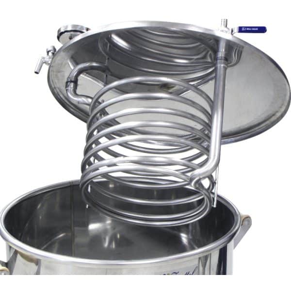 Juice Pasteuriser - ZOTTEL P60 - spiral heat exchanger